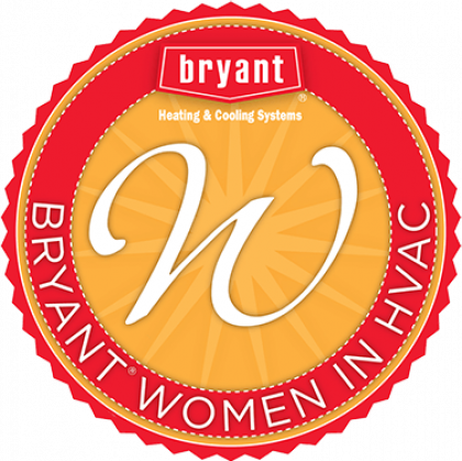 Bryant Women in HVAC logo
